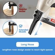 Meite MT8016LN  Havalı Zımba Tabancası Uzun Çeneli 4-16mm