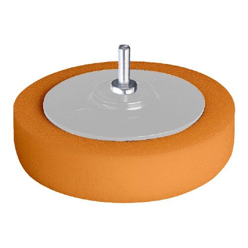 Rodex 150mm Polisaj Süngeri Turuncu M14 (Matkap Adaptörü Dahil)