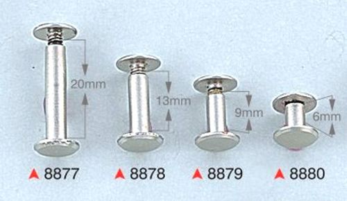 13 mm KARTELA VİDASI NİKEL 25 adet
