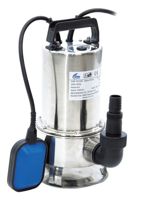 RAINPUMP CSP751SW DALGIÇ POMPA Paslanmaz Gövdeli