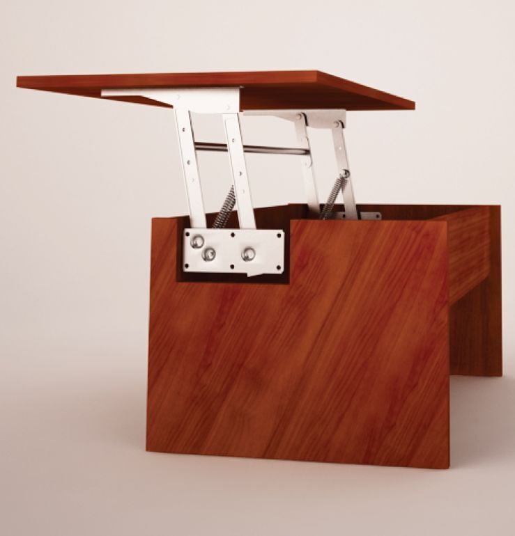 Açılan Sehpa Mekanizması Tekli (Amortisörlü)