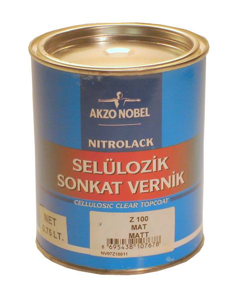 0.75lt SELÜLOZİK MAT VERNİK AKZONOBEL