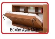 TEK KİŞİLİK DUVARA ENİNE KATLANIR YATAK MEKANİZMASI TEK KİŞİLİK (Sadece mekanizma fiyatıdır.)