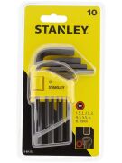 Stanley 0-69-253 Allen Anahtar Takımı 10 Parça