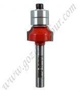 Kohertz Çift Rulmanlı Pvc Temizleme Bıçağı R:2 (6 mm şaftlı)