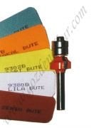 Kohertz Çift Rulmanlı Pvc Temizleme Bıçağı R:2 (6 mm şaftlı)