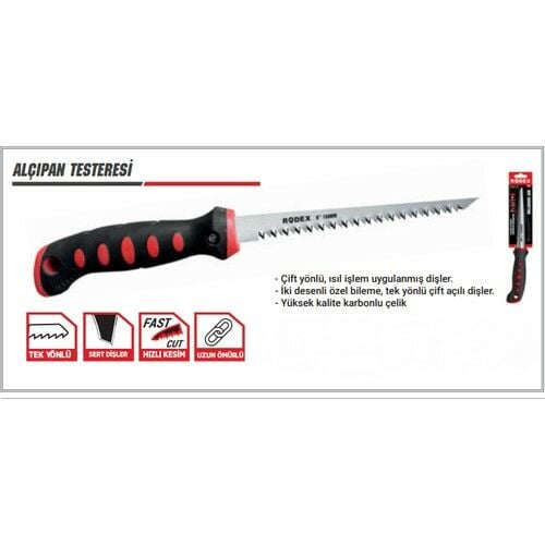 Rodex Alçıpan Testeresi 150mm
