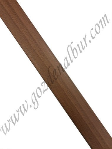 PLASTİK KAPI EŞİK ÇITASI BANTLI CEVİZ 2,7 metre