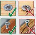 3,5*50 SPAX-M MDF VİDASI 200 Adet