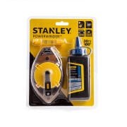 Stanley 0-47-465 Çizim İpi 30m + 113 gr Mavi Boya ve Mini Su Terazisi