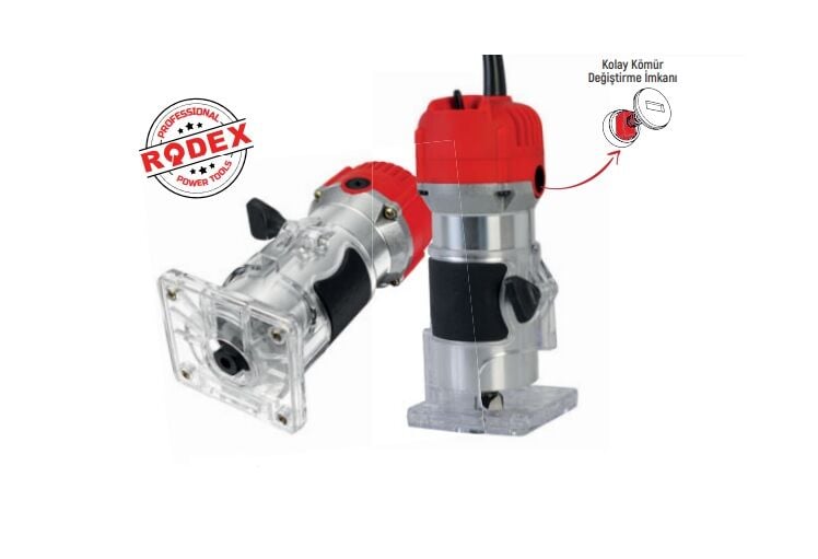 Rodex Avuç İçi El Frezesi 6mm  680 Watt