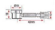 MİNİFİX DOLAP BAĞLANTISI  25 mm. için (Plastik Dübelli)