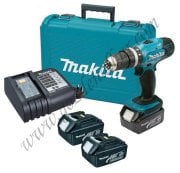Makita  DDF453SFE3 Akülü Matkap Vidalama  18 Volt-3,0 ah.  (3 Akülü)