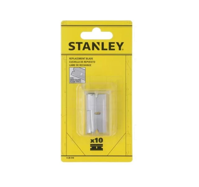 Stanley 0-28-510 Cam Kazıma Yedek Bıçağı (10adet)