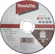 Makita D-18764 İnox Kesici Disk 115x1,2mm (10 adet)
