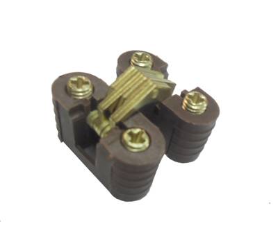 Masa Menteşesi Gizli Oval 32*12 mm Kahverengi