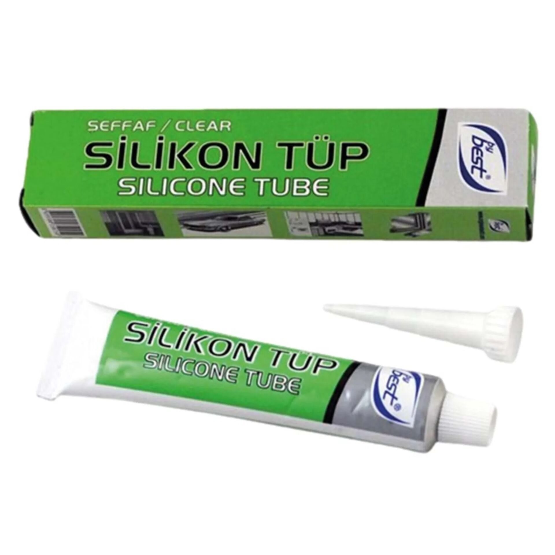 Best Tüp Silikon Şeffaf 50 gr