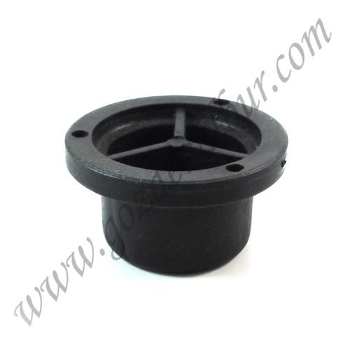 PLASTİK SABİT AYAK SİYAH ( h:3 cm )