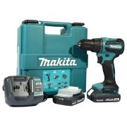 Makita DHP490WVE Kömürsüz  Darbeli Akülü Matkap Vidalama 18 Volt-2,0 Ah