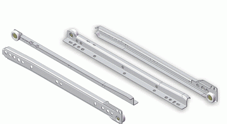 YENİLER 400 mm ÇEKMECE RAYI KREM