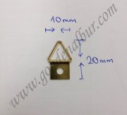 ÜÇGEN ÇERÇEVE ASKISI KÜÇÜK (20*10 mm)