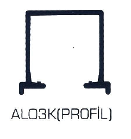 MEPA MKK 2A-2B ÜST RAY 1mt (AL 03 K)