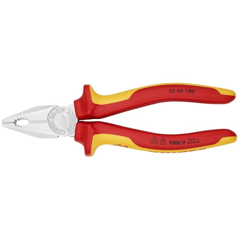 Knipex 0306180 Vde  Kombine Pense 180mm