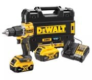 Dewalt DCD100YP2T 18 Akülü Darbeli Matkap-Vidalama  18Volt-5,0Ah Çift Akülü