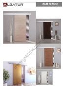 ALBATUR 9700 120 kg. SÜRGÜ KAPI SİSTEMİ SETİ 3 metre RAYLI