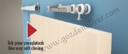 ALBATUR 9700 SFT 120 kg. TEK YÖNE YAVAŞLATICILI SÜRGÜ KAPI SİSTEMİ SETİ 2 metre RA290YLI