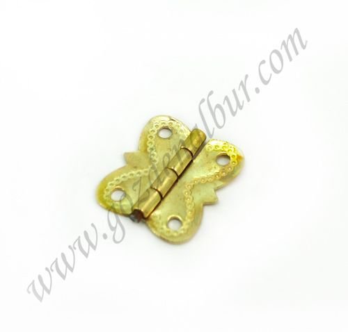 2 cm DESENLİ SARI TAVLA MENTEŞESİ