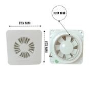 Bylion Sessiz Banyo Fanı 120 mm