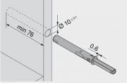 Blum Tip-On (Bas - Aç) Uzun Boy  956A1004