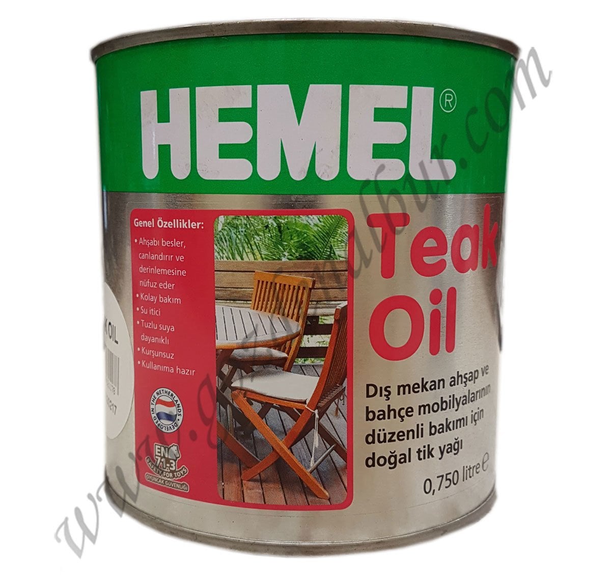 Hemel Tik Yağı 0,75 lt