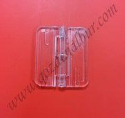 PLEKSİ MENTEŞE ŞEFFAF OLUKLU TİP 40*46 mm (10 adet)