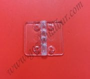 PLEKSİ KÜÇÜK MENTEŞE ŞEFFAF 35*30 mm (10 adet)