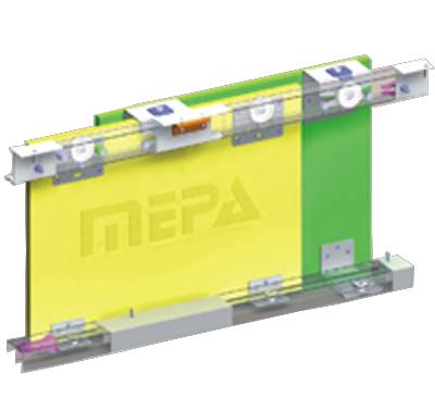 MEPA GM 10-1 (SGM 03-1) İÇ KAPAK SÜRGÜLÜ RAYLI GARDOLAP SİSTEMİ