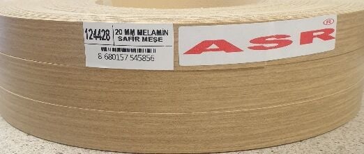 Safir Meşe Melamin Tutkallı Kenar Bandı 50mt