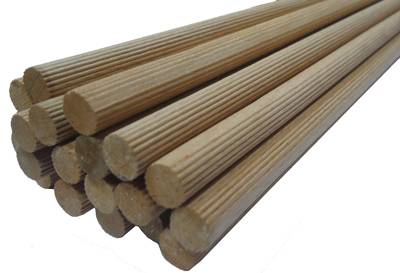 Ahşap Boy Kavela Yivli 8mm (1 kg. yaklaşık 26 adet)