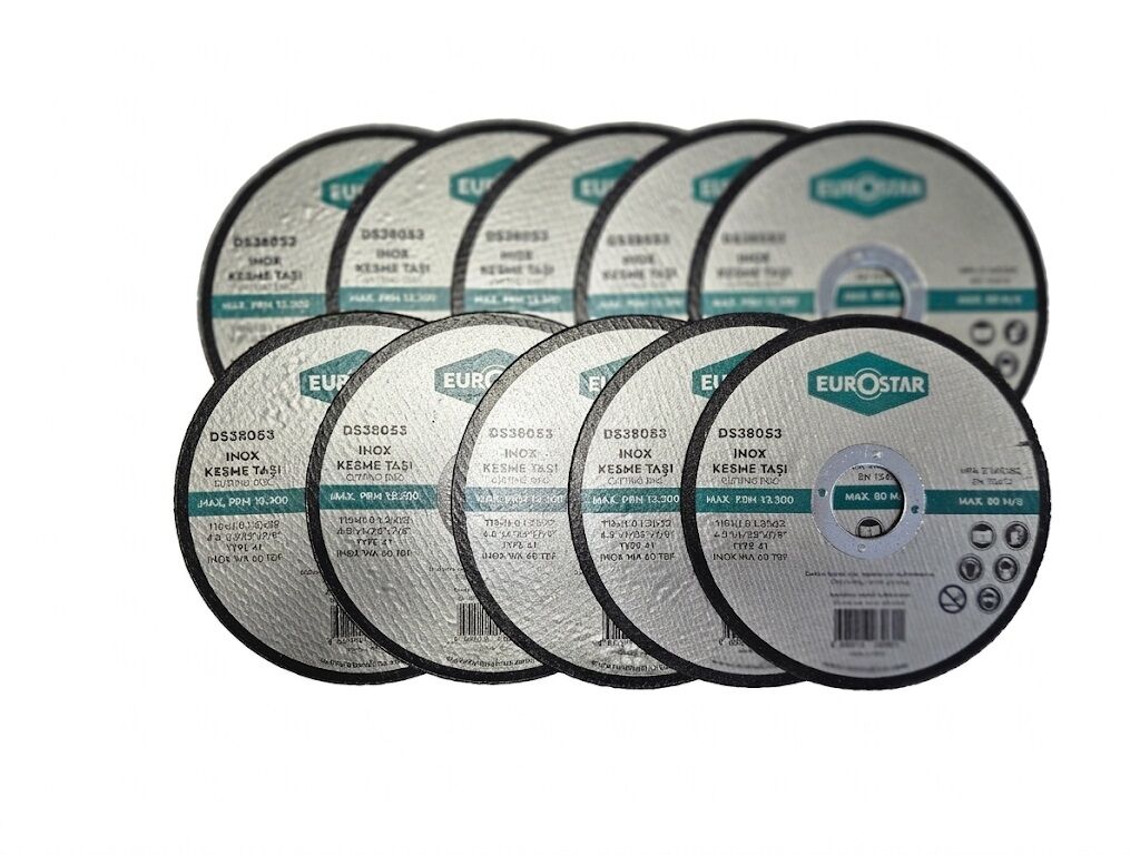 Eurostar  115x1 mm İnox Kesme Diski (10 adet)