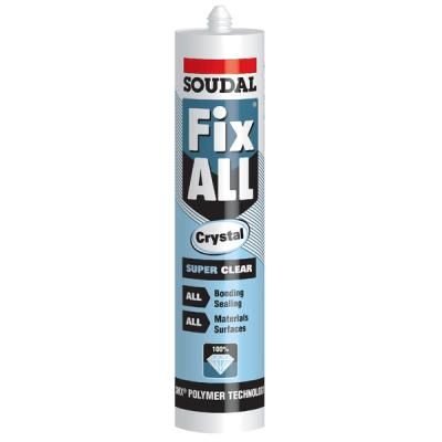 Soudal Fixall  Kristal Şeffaf Smx Polimer 290 ml.
