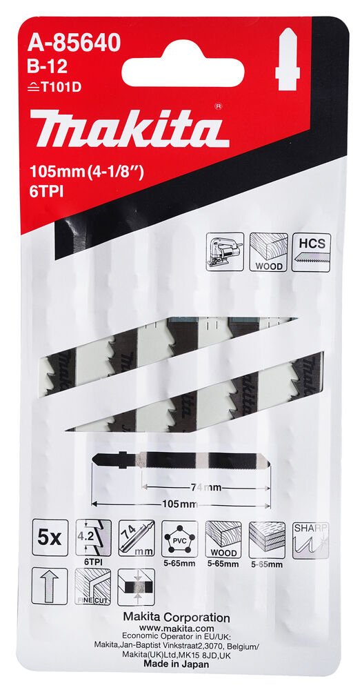 Makita A-85640 Ahşap Dekupaj Testeresi B-12