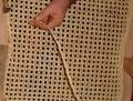KLASİK ÖRGÜLÜ DOĞAL HASIR 45 cm