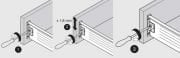 BLUM METABOX 40 cm * 85 mm YANAKLI ÇEKMECE RAYI