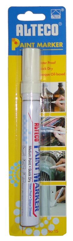 Alteco Siyah  Marker Kalem