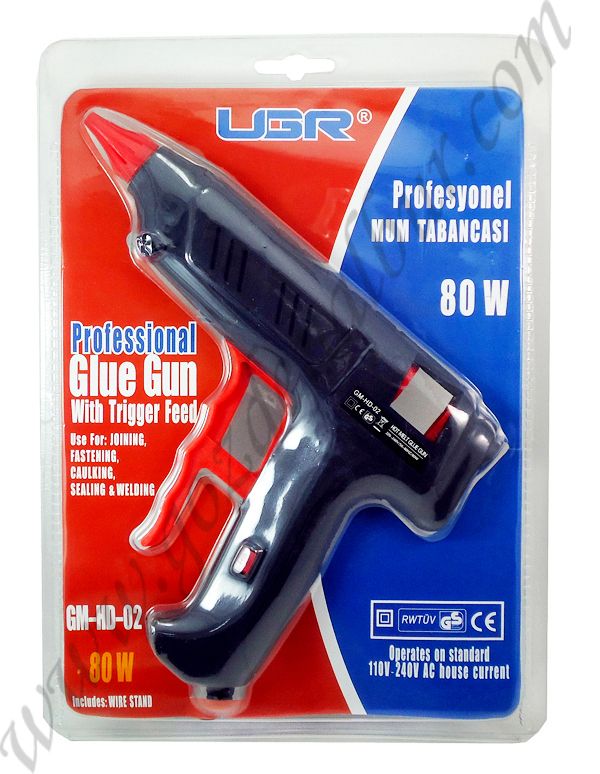 UGR SICAK SİLİKON TABANCASI ŞARTELLİ 80 W