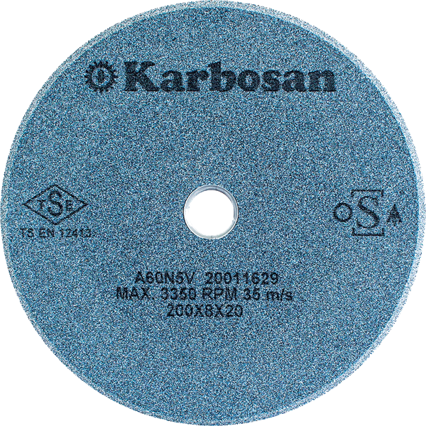 Karbosan Testere Taşı  175*8*20 NK 60 Kum