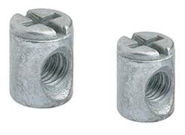 Silindir Somun M6 10 Adet (Yükseklik:14 mm)
