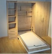 ÇİFT KİŞİLİK DUVARA DİKİNE KATLANIR YATAK MEKANİZMASI (çift kişilik) (Sadece mekanizma fiyatıdır.) Ayak hariç (ayaksız)