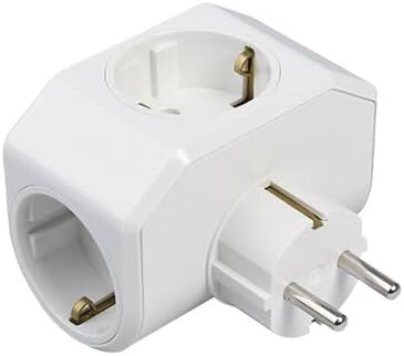 Viko Yonca Üçlü Çoğaltıcı Topraklı Beyaz